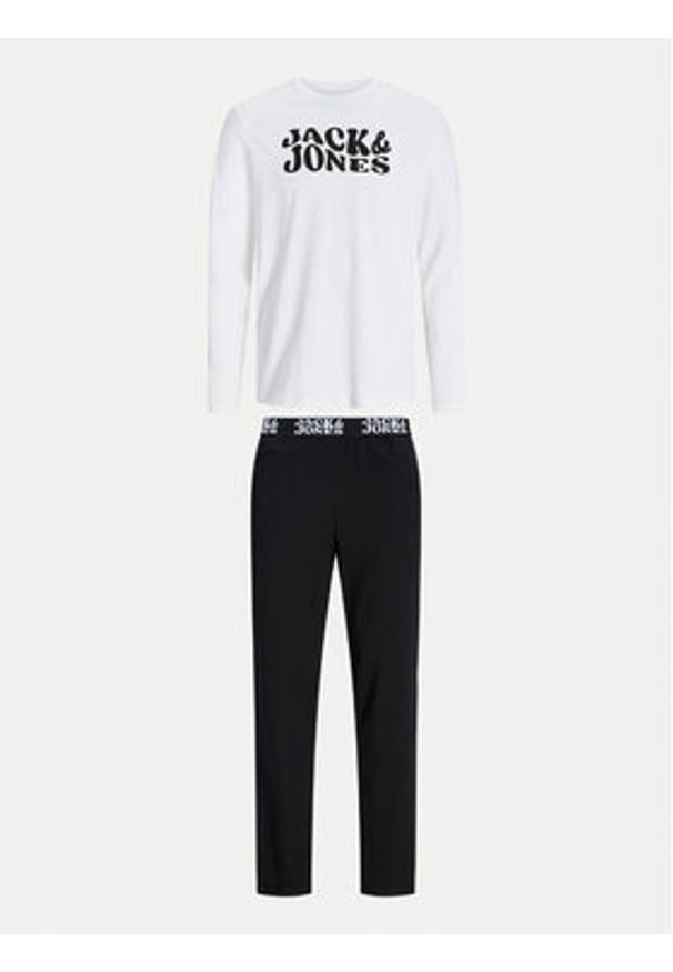 Jack & Jones Piżama Elton 12267003 Kolorowy Standard Fit. Materiał: bawełna. Wzór: kolorowy