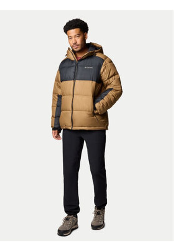 columbia - Columbia Kurtka zimowa Pike Lake™ II 2050931 Brązowy Regular Fit. Kolor: brązowy. Materiał: syntetyk. Sezon: zima