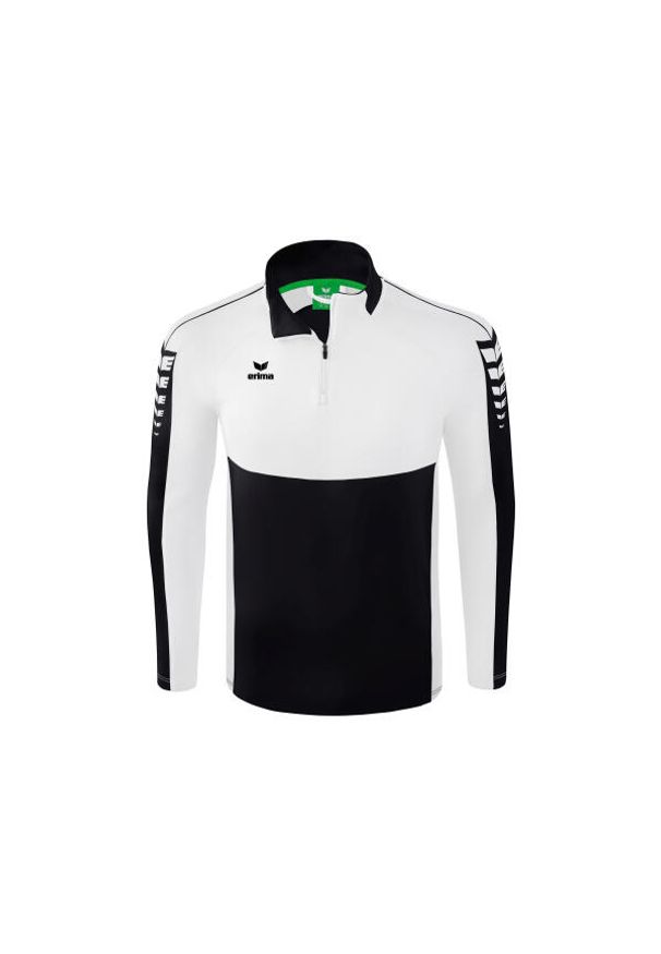 ERIMA - Bluza treningowa Erima Six Wings. Kolor: czarny, biały, wielokolorowy. Sport: fitness