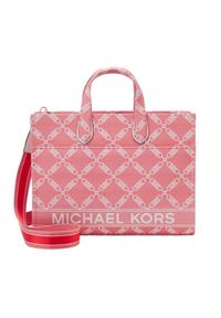 Michael Kors - MICHAEL KORS Karolowa shopperka LG Grab Tote. Kolor: czerwony. Styl: elegancki