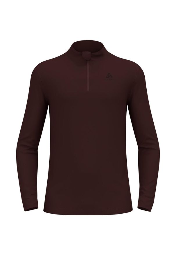 Bluza termoaktywna męska Odlo Merino 260 BL Top Turtle Neck LS Half Zip. Kolor: czerwony