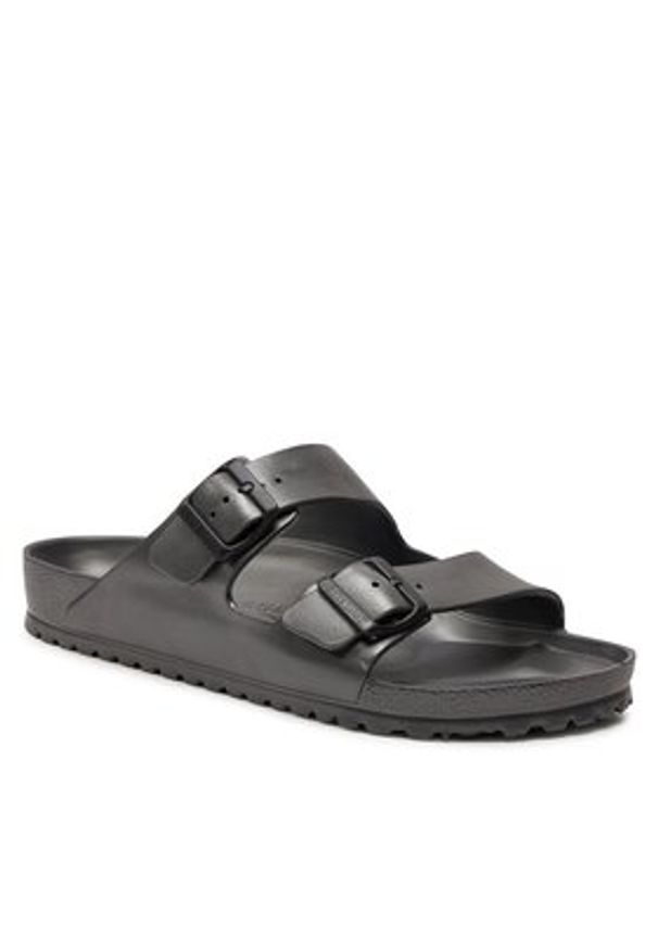 Birkenstock Klapki Arizona 1001497 Szary. Kolor: szary. Materiał: syntetyk