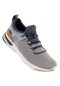 Buty sportowe męskie sneakersy szare Bugatti 342-65860-6969-5211. Kolor: szary. Materiał: tkanina #1