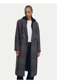 Desigual Płaszcz wełniany Capucha 25WWEW13 Szary Regular Fit. Kolor: szary. Materiał: syntetyk #1