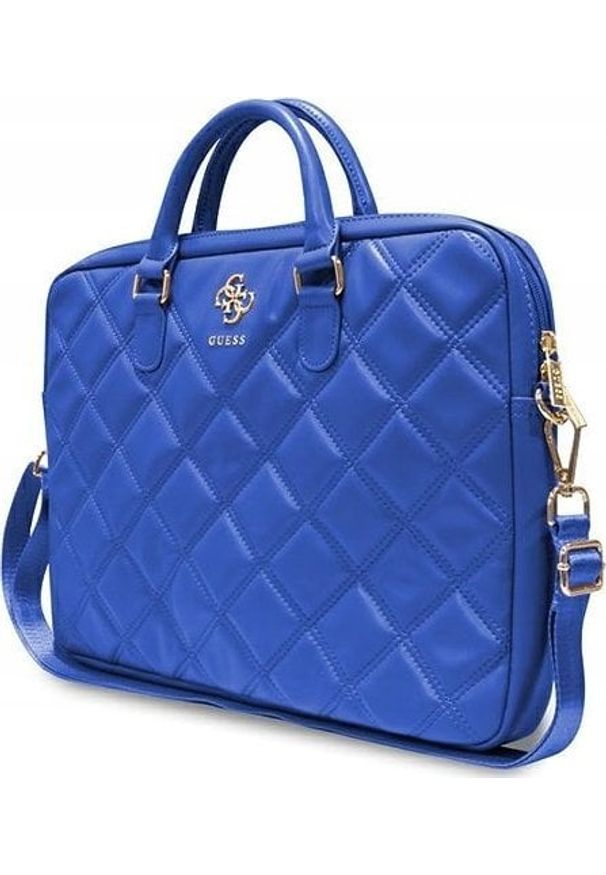 Torba Guess Guess Quilted 4G Computer Bag - Torba na notebooka 15" / 16" (niebieski). Kolor: niebieski