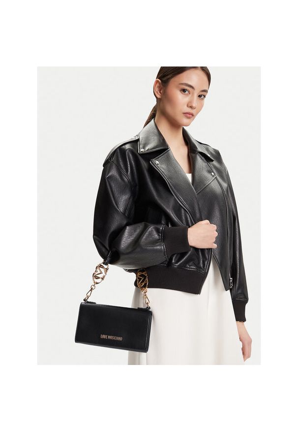 Love Moschino - Torebka LOVE MOSCHINO. Kolor: czarny