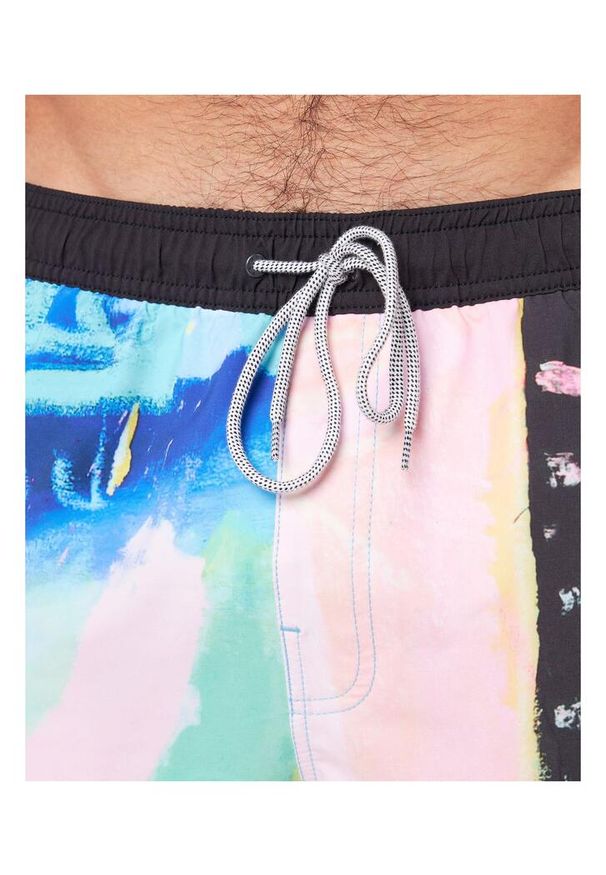 Rip Curl - Boardshorty RIP CURL Ripcurl X Ba Bapt Volley czarny. Okazja: na plażę. Kolor: czarny. Styl: elegancki