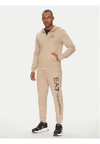 EA7 Emporio Armani Bluza 7M000568 AF13512 M1013 Beżowy Regular Fit. Kolor: beżowy. Materiał: bawełna #5