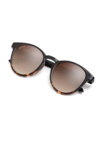 SIROKO - Mężczyzna i kobieta Surf Okrągłe miejskie okulary przeciwsłoneczne Ibiza Cz. Kształt: okrągłe. Kolor: czarny, brązowy, wielokolorowy #1
