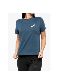 Koszulka damska Inov-8 Graphic Tee SS Skiddaw. Kolor: niebieski
