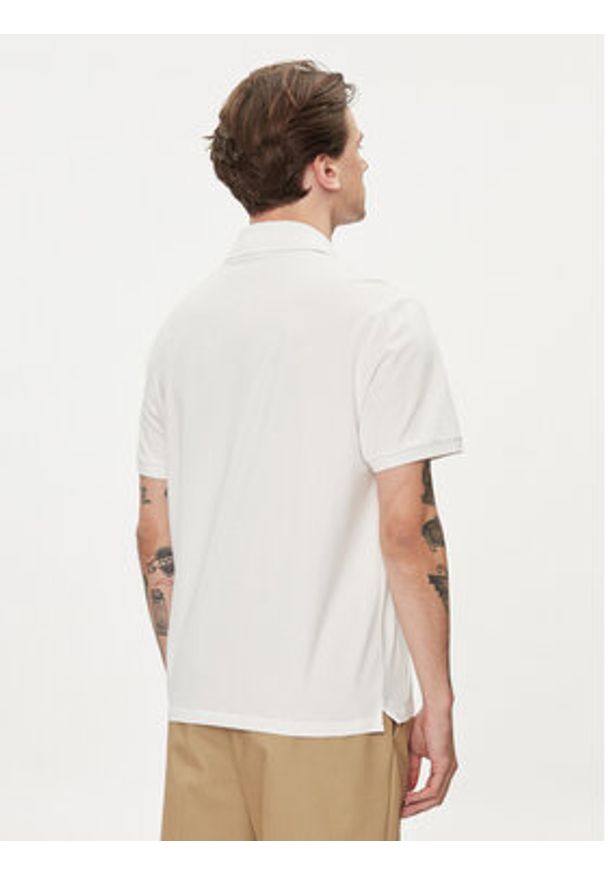Pepe Jeans Polo Harper PM542157 Biały Regular Fit. Typ kołnierza: polo. Kolor: biały. Materiał: bawełna