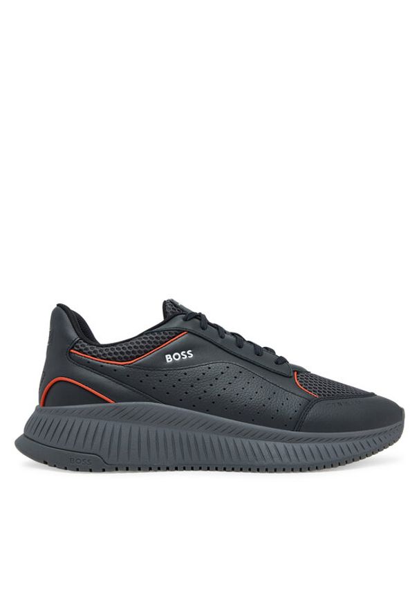 BOSS Sneakersy TTNM EVO 50548706 Beżowy. Kolor: beżowy. Materiał: skóra