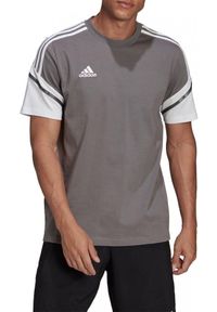 Adidas - Koszulka męska adidas Condivo 22 Tee. Kolor: biały, wielokolorowy, szary