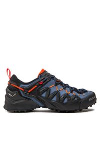 Salewa Trekkingi Ms Wildfire Edge Gtx GORE-TEX 61375-8669 Granatowy. Kolor: niebieski. Materiał: skóra, zamsz. Technologia: Gore-Tex. Sport: turystyka piesza #1