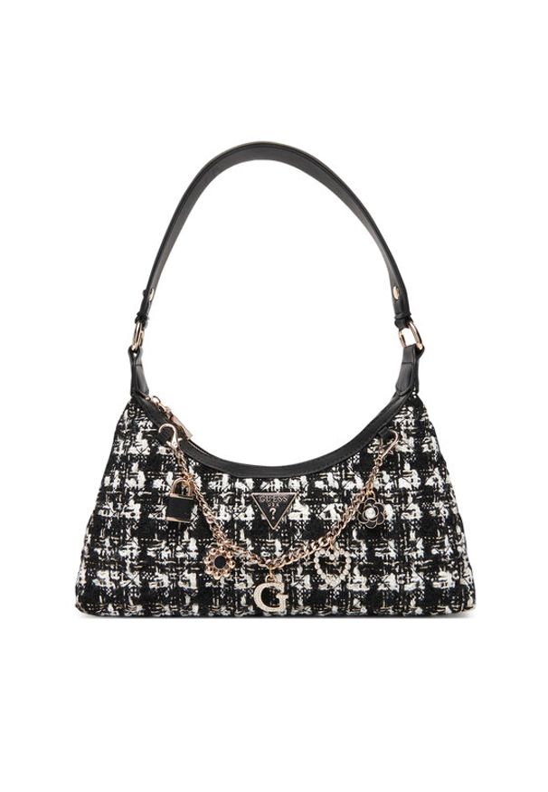 Guess Torebka Everlee HWTB86 79180 Czarny. Kolor: czarny