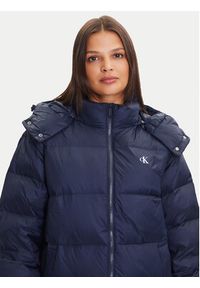 Calvin Klein Jeans Kurtka puchowa Essential LV047D502G Granatowy Regular Fit. Kolor: niebieski. Materiał: syntetyk #5