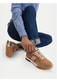 G-Star RAW - G-Star Raw Sneakersy EO-MILAN-01 Brązowy. Kolor: brązowy. Materiał: skóra, zamsz #9