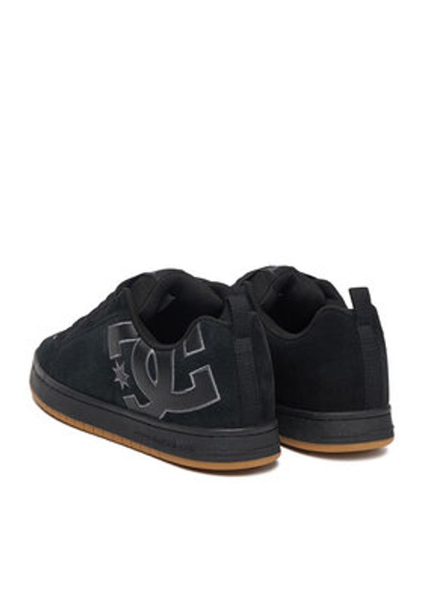 DC Shoes Sneakersy CEO-V5-10116 Czarny. Kolor: czarny. Materiał: zamsz, skóra