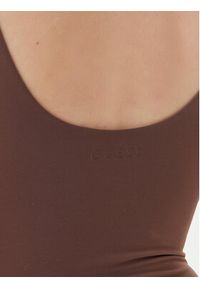 Guess Body O4BM16 KCDE0 Brązowy Slim Fit. Kolor: brązowy. Materiał: syntetyk #5