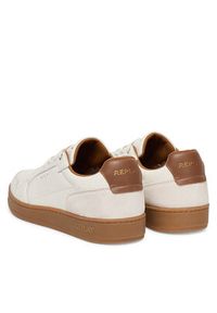 Replay - REPLAY Sneakersy GMZ3B.000.C0030L Biały. Kolor: biały. Materiał: skóra #4