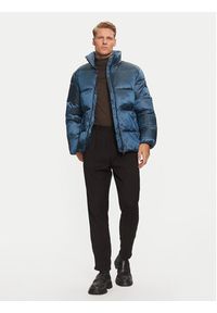 Calvin Klein Jeans Kurtka zimowa J30J326097 Niebieski Regular Fit. Kolor: niebieski. Materiał: syntetyk. Sezon: zima