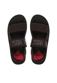 Love Moschino - LOVE MOSCHINO Sandały JA16033G0OJN7203 Brązowy. Kolor: brązowy. Materiał: materiał #5