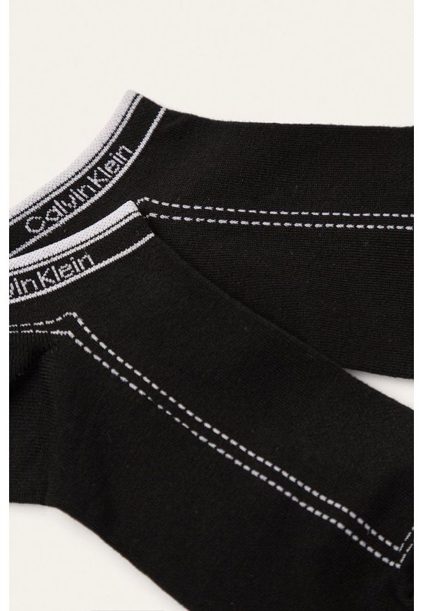 Calvin Klein - Skarpetki (2-pack). Kolor: czarny