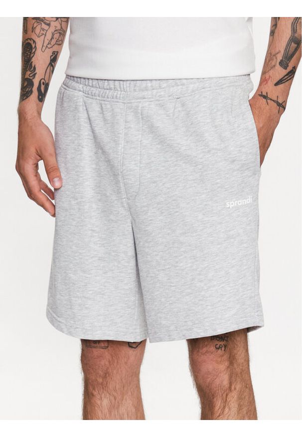 Szorty sportowe Sprandi. Kolor: szary