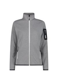 Bluza damska turystyczna CMP 34H6386. Kolor: szary. Materiał: polar. Sport: turystyka piesza
