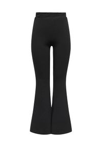 only - ONLY Legginsy Scarlet 15357949 Czarny Flared Fit. Kolor: czarny. Materiał: syntetyk, wiskoza