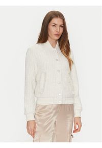 Guess Kurtka przejściowa W5RL10 WGVH2 Écru Regular Fit. Materiał: syntetyk #1