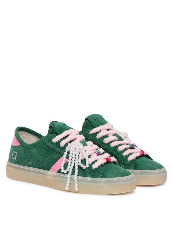 Sneakersy D.A.T.E.. Kolor: zielony