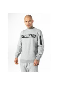 PITBULL - Bluza sportowa męska Pitbull West Coast Beyer Crewneck. Kolor: szary #1