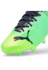 Buty piłkarskie Puma Ultra 2.3 Fg Ag M 106518 03 wielokolorowe zielone. Kolor: wielokolorowy. Szerokość cholewki: normalna. Sport: piłka nożna #4