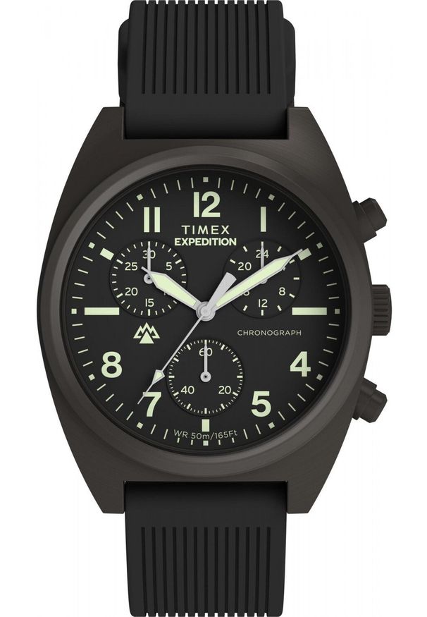 Zegarek Timex Zegarek męski Timex TW2Y61000 czarny. Kolor: czarny
