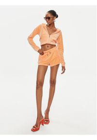 Juicy Couture Szorty sportowe Tamia JCWH121001 Pomarańczowy Regular Fit. Kolor: pomarańczowy. Materiał: syntetyk #6