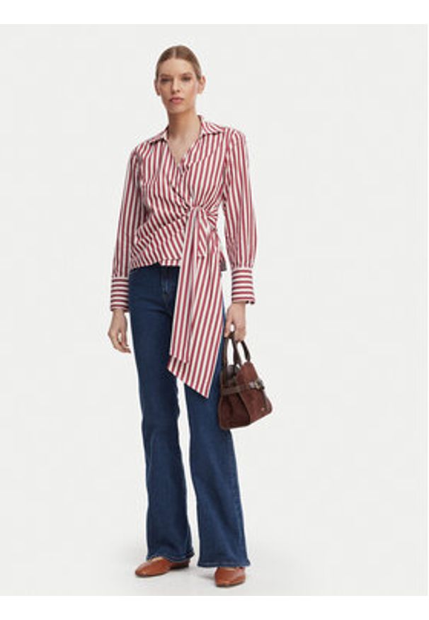 TOMMY HILFIGER - Tommy Hilfiger Jeansy WW0WW48565 Niebieski Flare Fit. Kolor: niebieski