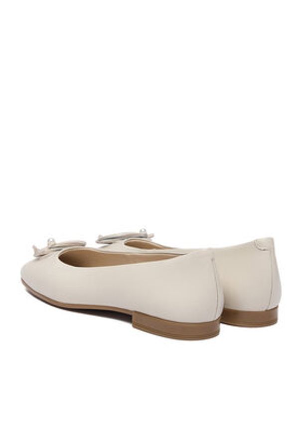 Lasocki Baleriny CEO-RST-ROMI-89 Beżowy. Kolor: beżowy. Materiał: skóra