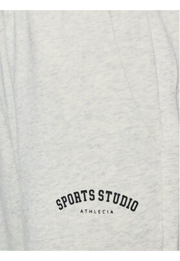 Athlecia Spodnie dresowe Studio W Pants EA231372 Biały Regular Fit. Kolor: biały. Materiał: bawełna