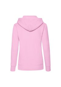 FRUIT OF THE LOOM - Bluza Damska Z Kapturem. Typ kołnierza: kaptur. Kolor: różowy
