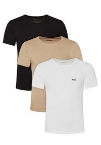 BOSS Komplet 3 t-shirtów Tshirtrn 3P Classic 50532468 Kolorowy Regular Fit. Materiał: bawełna. Wzór: kolorowy