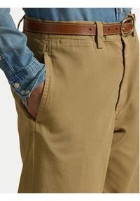 Polo Ralph Lauren Spodnie materiałowe 211967729002 Beżowy Straight Fit. Kolor: beżowy. Materiał: bawełna #4