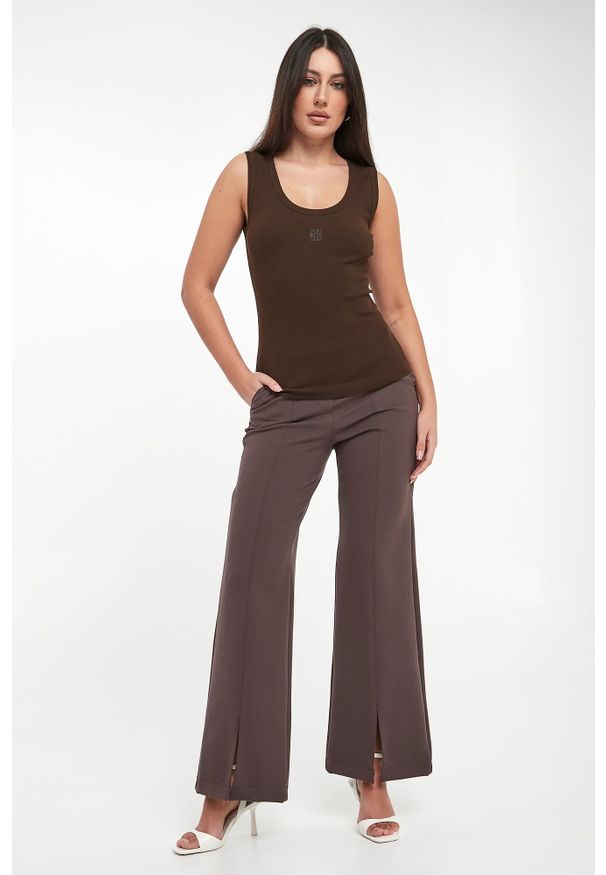 Sportalm - Top damski prążkowany SPORTALM. Materiał: prążkowany