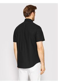 Polo Ralph Lauren Koszula 710867700001 Czarny Custom Fit. Typ kołnierza: polo. Kolor: czarny. Materiał: bawełna