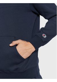 Champion Bluza Half-Zip Heavy 217866 Granatowy Regular Fit. Kolor: niebieski. Materiał: bawełna