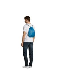 SOL'S - Urban Plain Drawstring Bag. Kolor: niebieski