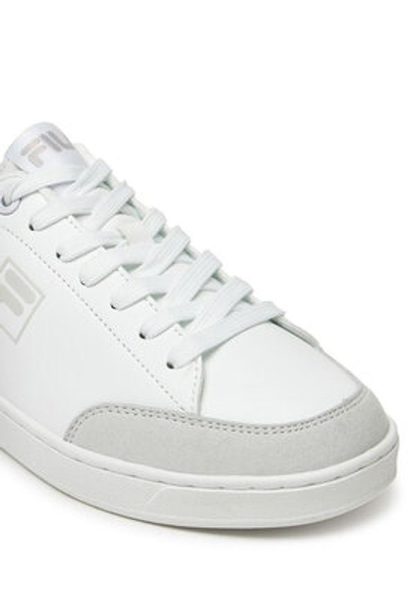 Fila Sneakersy Courtbay FFW0477 Biały. Kolor: biały. Materiał: skóra