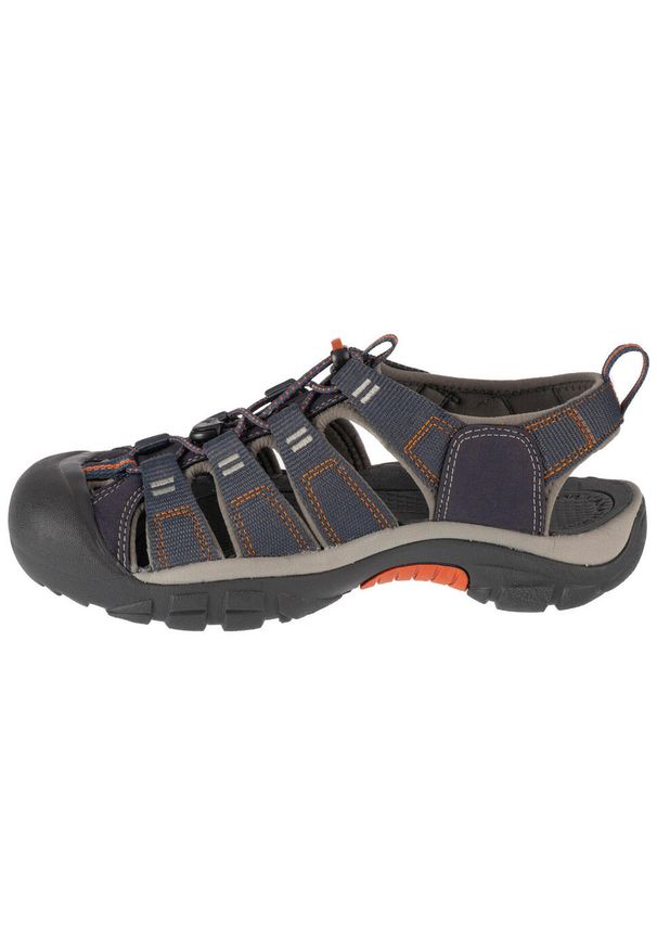 keen - Buty trekkingowe męskie Keen Newport H2. Kolor: szary. Materiał: materiał, tkanina. Sport: turystyka piesza