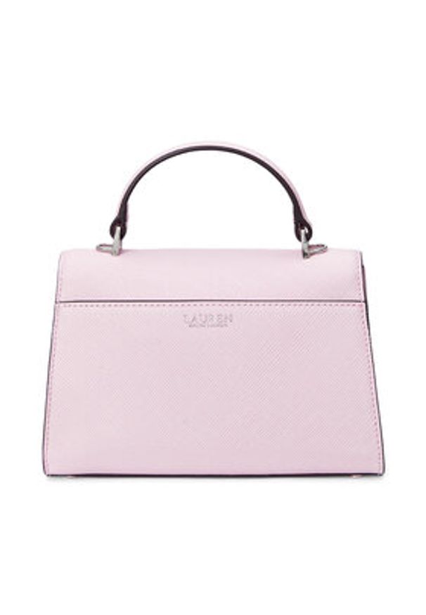 Lauren Ralph Lauren - LAUREN RALPH LAUREN Torebka Farrah 431966765002 Różowy. Kolor: różowy. Materiał: skórzane