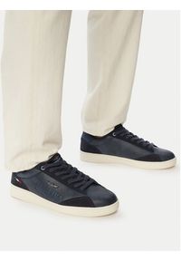 Aeronautica Militare Sneakersy 261SC0306UCT04325 Granatowy. Kolor: niebieski. Materiał: skóra #4